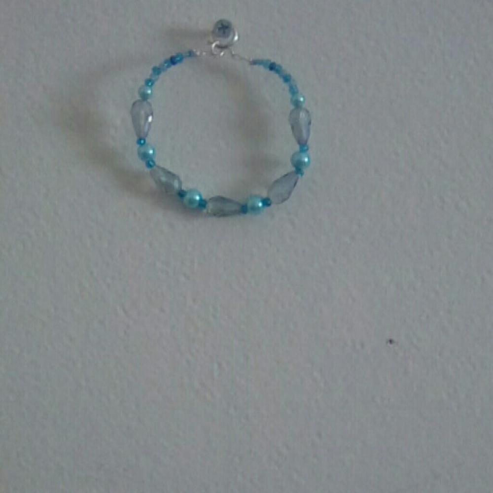 Pretty ocean blue bracelet